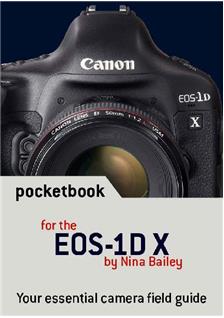 Canon EOS 1DX manual. Camera Instructions.